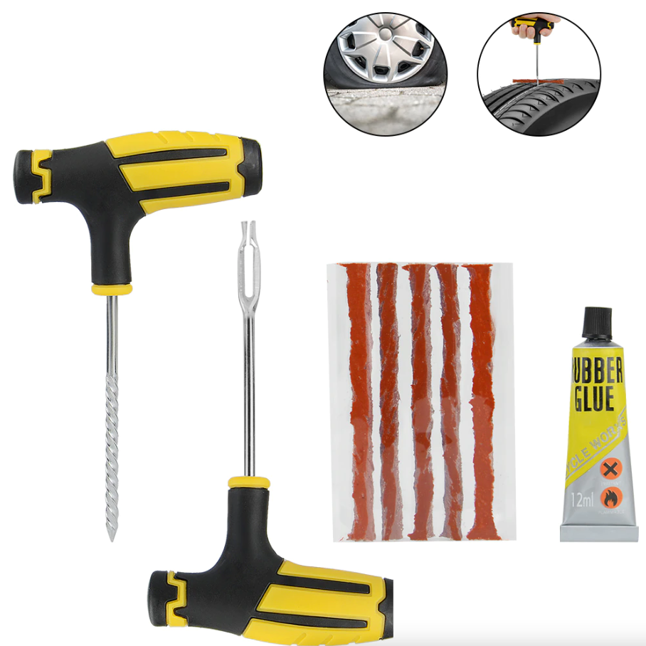68pc Tire Repair Kit DIY Flat Tire Repair