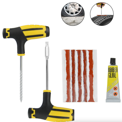 68pc Tire Repair Kit DIY Flat Tire Repair